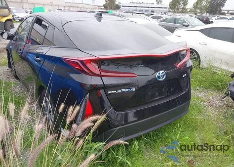 2020 Toyota Prius Prime Xle z USA, uszkodzony, nr VIN JTDKARFP5L3140515